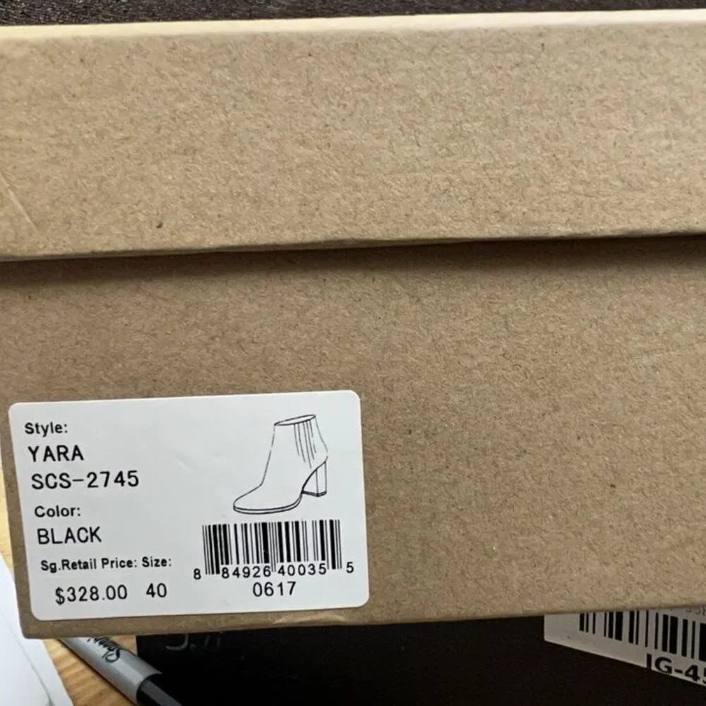 Joie Womens Yara Ankle Boot Black Size EU40 M US10